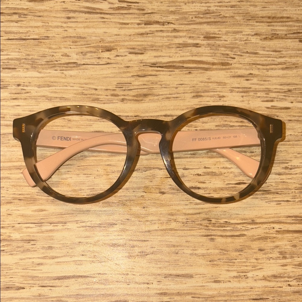 Fendi Tortoise Shell Glasses
